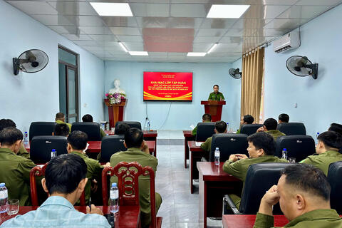 Sin Suối Hồ khai mạc lớp tập huấn nâng cao năng lực phòng, chống ma túy