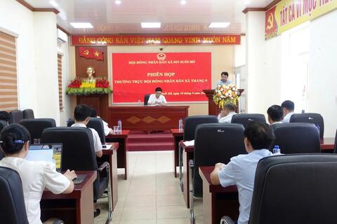 Thường trực HĐND xã Sin Suối Hồ tổ chức Phiên họp tháng 9 năm 2026