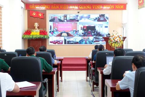 Xã Sin Suối Hồ tham dự Hội nghị trực tuyến BCĐ khám sức khỏe định kỳ hoặc khám sàng lọc miễn phí cho người dân