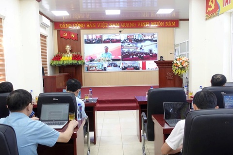 Đảng ủy xã Sin Suối Hồ tham dự hội nghị trực tuyến tập huấn, bồi dưỡng kỹ năng số năm 2026