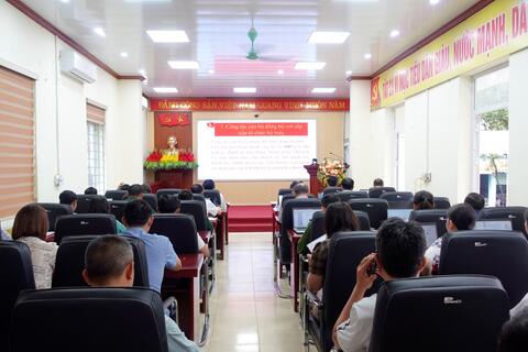 Hội nghị sơ kết 1 năm vận hành mô hình tổ chức tổng thể của hệ thống chính trị và mô hình chính quyền 3 cấp