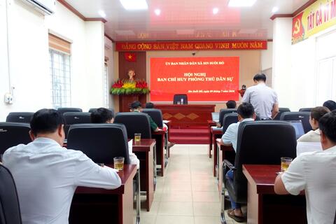 Hội nghị Ban chỉ huy phòng thủ dân sự