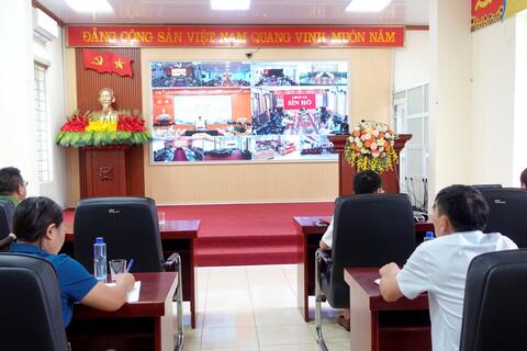 Xã Sin Suối Hồ tham dự hội nghị trực tuyến về tình hình triển khai thực hiện các chương trình MTQG, tăng trưởng 2 con số, thu ngân sách, giải ngân vốn đầu tư công và công tác chuẩn bị năm học mới 2026 - 2027